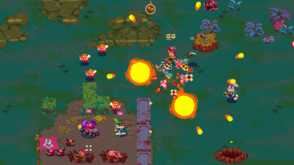 Игра Atomicrops, скриншот