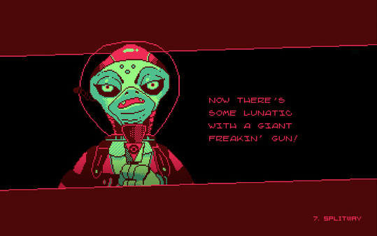 Игра Atomik: RunGunJumpGun, скриншот