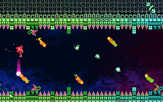 Игра Atomik: RunGunJumpGun, скриншот