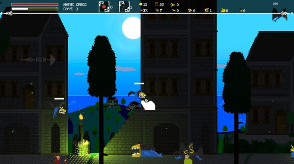 Игра Attack of the Mutant Fishcrows, скриншот