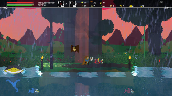 Игра Attack of the Mutant Fishcrows, скриншот