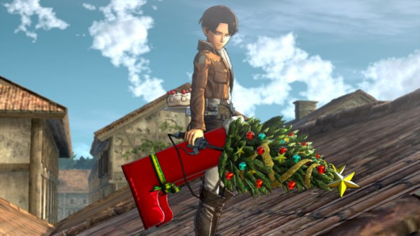 Игра Attack on Titan - Weapon - Christmas, скриншот