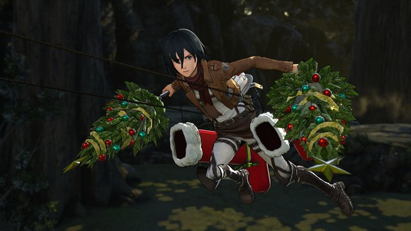 Игра Attack on Titan - Weapon - Christmas, скриншот