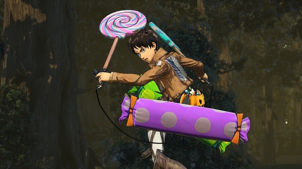 Игра Attack on Titan - Weapon - Halloween, скриншот