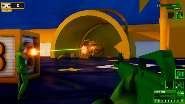 Игра Attack on Toys, скриншот