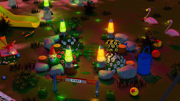 Игра Attack on Toys, скриншот