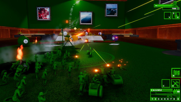 Игра Attack on Toys, скриншот