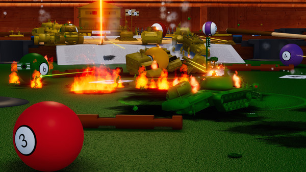 Игра Attack on Toys, скриншот