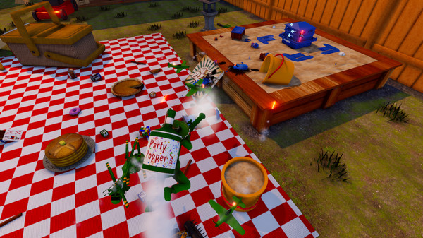 Игра Attack on Toys, скриншот