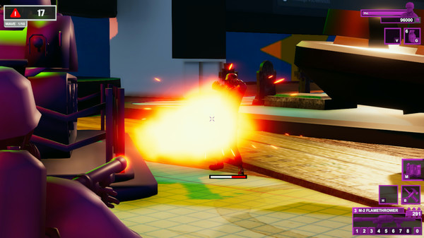 Игра Attack on Toys, скриншот