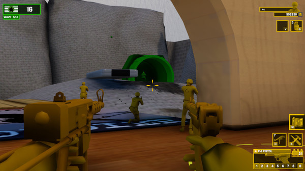 Игра Attack on Toys, скриншот