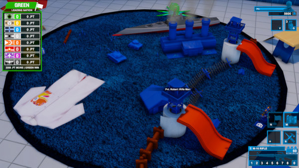 Игра Attack on Toys, скриншот