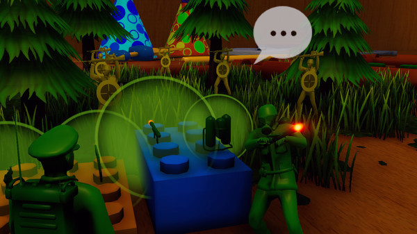 Игра Attack on Toys, скриншот