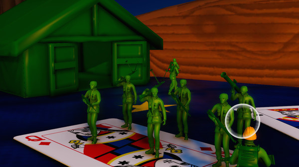 Игра Attack on Toys, скриншот