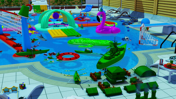 Игра Attack on Toys, скриншот