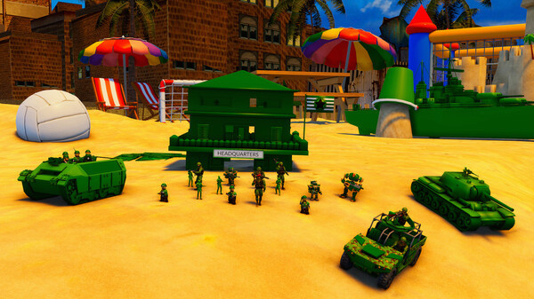 Игра Attack on Toys, скриншот