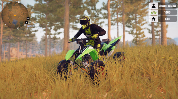 Игра ATV Offroad Simulator 24, скриншот