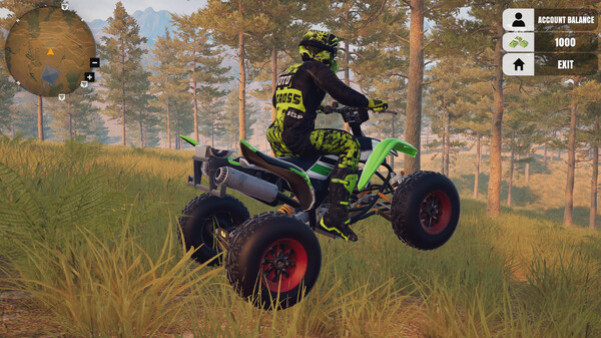 Игра ATV Offroad Simulator 24, скриншот