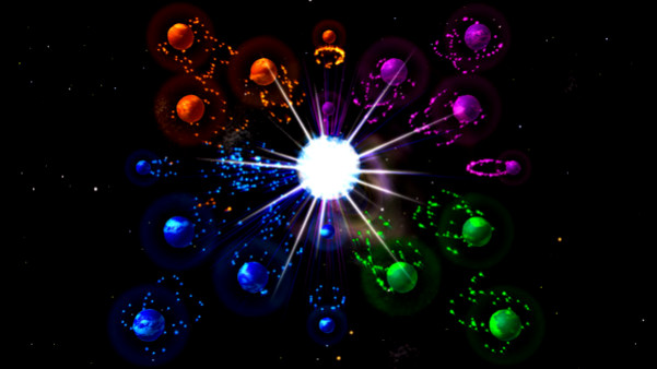 Игра Auralux: Constellations, скриншот