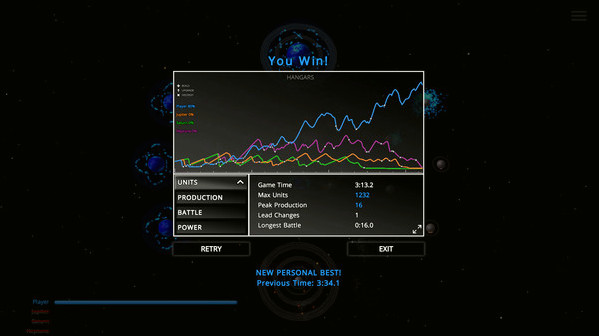 Игра Auralux: Constellations, скриншот