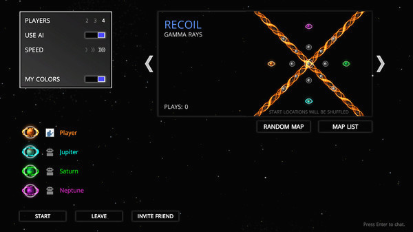 Игра Auralux: Constellations, скриншот