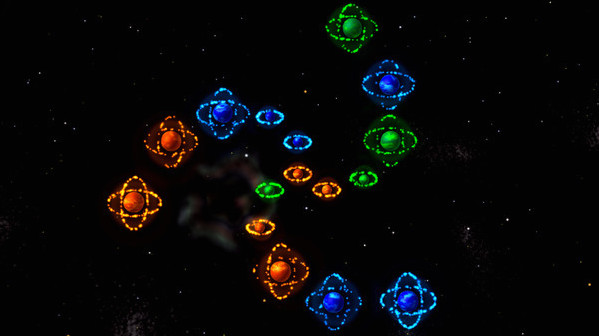 Игра Auralux: Constellations, скриншот