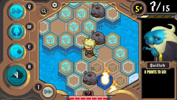 Игра Auro: A Monster-Bumping Adventure, скриншот