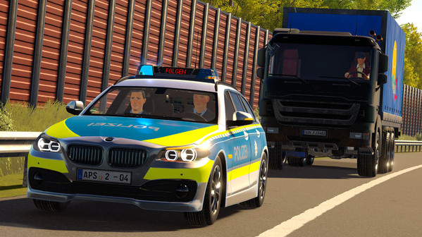 Игра Autobahn Police Simulator 2, скриншот
