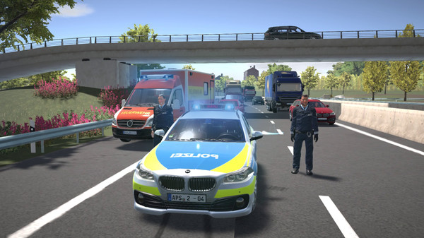 Игра Autobahn Police Simulator 2, скриншот