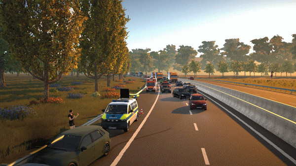 Игра Autobahn Police Simulator 2, скриншот