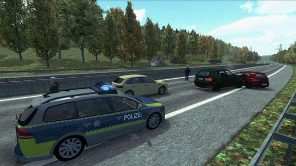 Игра Autobahn Police Simulator, скриншот
