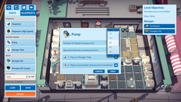 Игра Automachef, скриншот