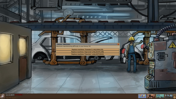 Игра Automobile Tycoon, скриншот