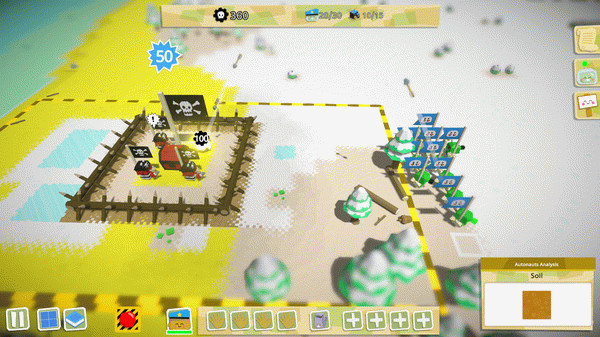 Игра Autonauts vs Piratebots, скриншот