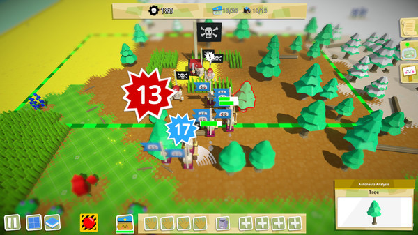 Игра Autonauts vs Piratebots, скриншот