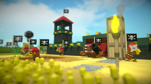 Игра Autonauts vs Piratebots, скриншот