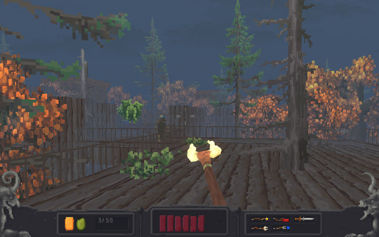 Игра Autumn Night 3D Shooter, скриншот