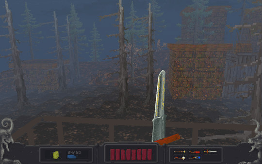 Игра Autumn Night 3D Shooter, скриншот