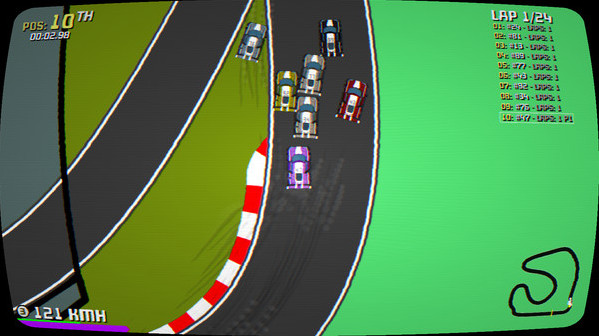 Игра AV-Racer, скриншот