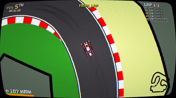 Игра AV-Racer, скриншот