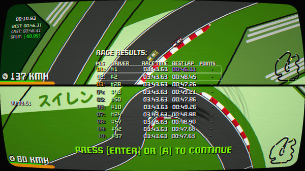 Игра AV-Racer, скриншот