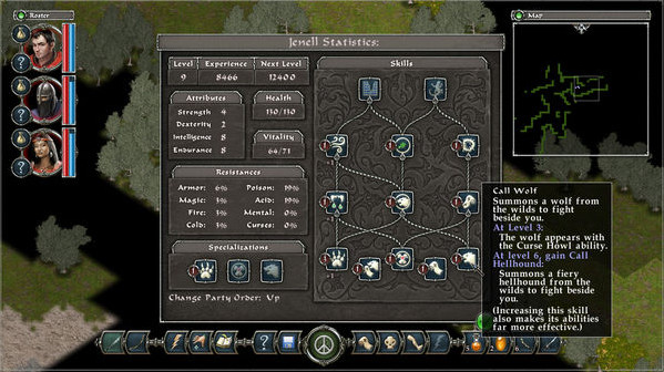 Игра Avadon: The Black Fortress, скриншот