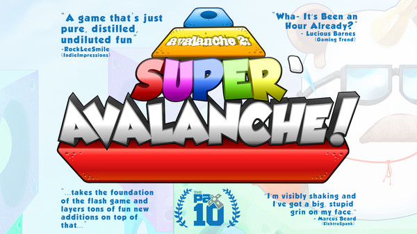 Игра Avalanche 2: Super Avalanche, скриншот