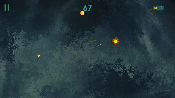 Игра Avoid the Missiles, скриншот