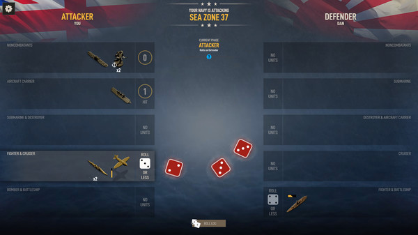 Игра Axis & Allies 1942 Online, скриншот