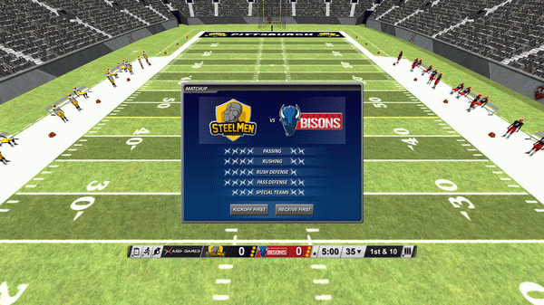 Игра Axis Football 2015, скриншот