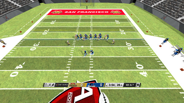 Игра Axis Football 2015, скриншот