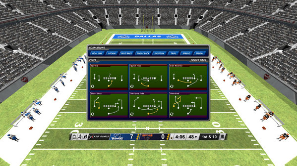 Игра Axis Football 2015, скриншот