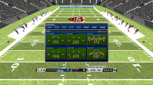 Игра Axis Football 2015, скриншот