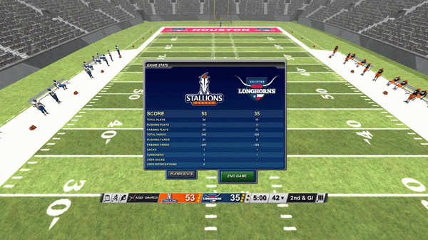 Игра Axis Football 2015, скриншот